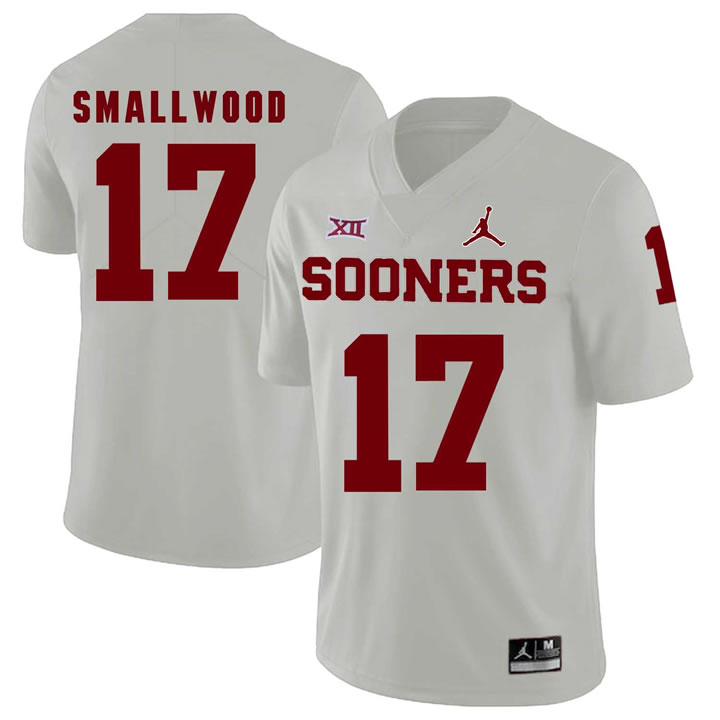 Oklahoma Sooners 17 Jordan Smallwood White College Football Jersey Dzhi,We sell and wholesale Oklahoma Sooners 17 Jordan Smallwood White College Football Jersey Dzhi on line form chian!